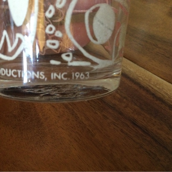 ✔️ Rare Vintage Find Hanna Barbera Flintstone Glasses Set of 4 1963/1964 - Picture 7 of 9